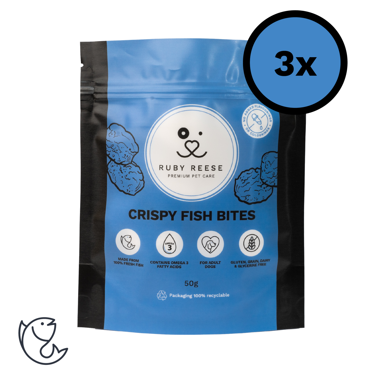 Crispy Fish Bites - 3x Pack